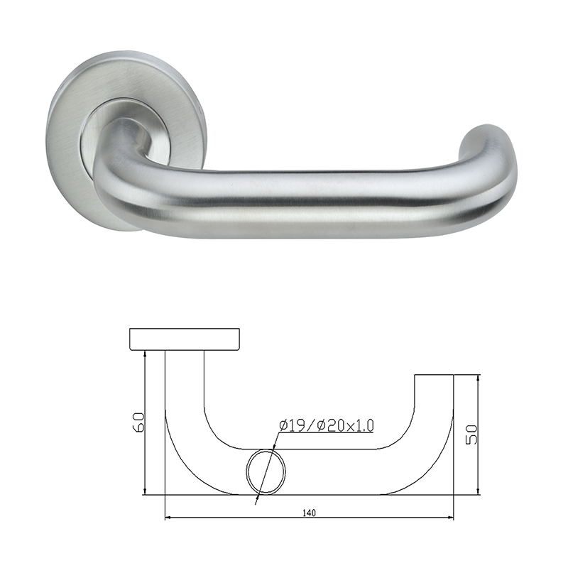 HH018 Contemporary Lever Door Handles