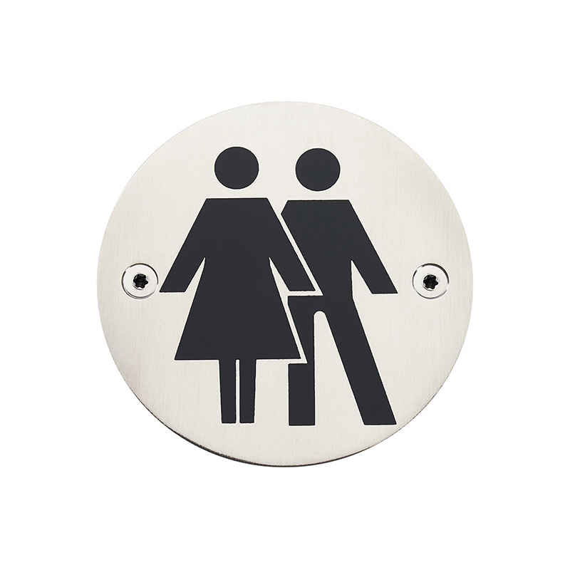 DS05-SP01U Unisex Toilet Door Sign