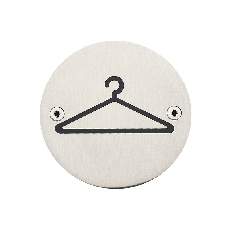 DS05-SP01CR Cloakroom Door Sign