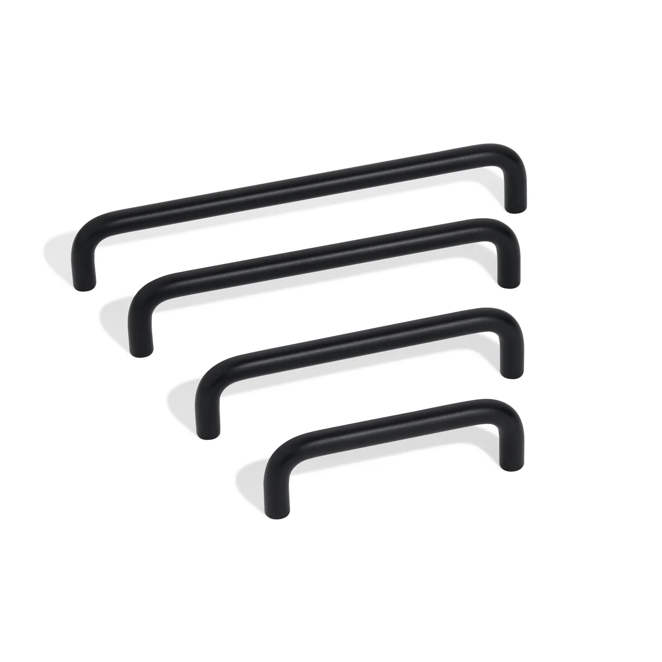 Curve D Round Bar Cabinet Handle