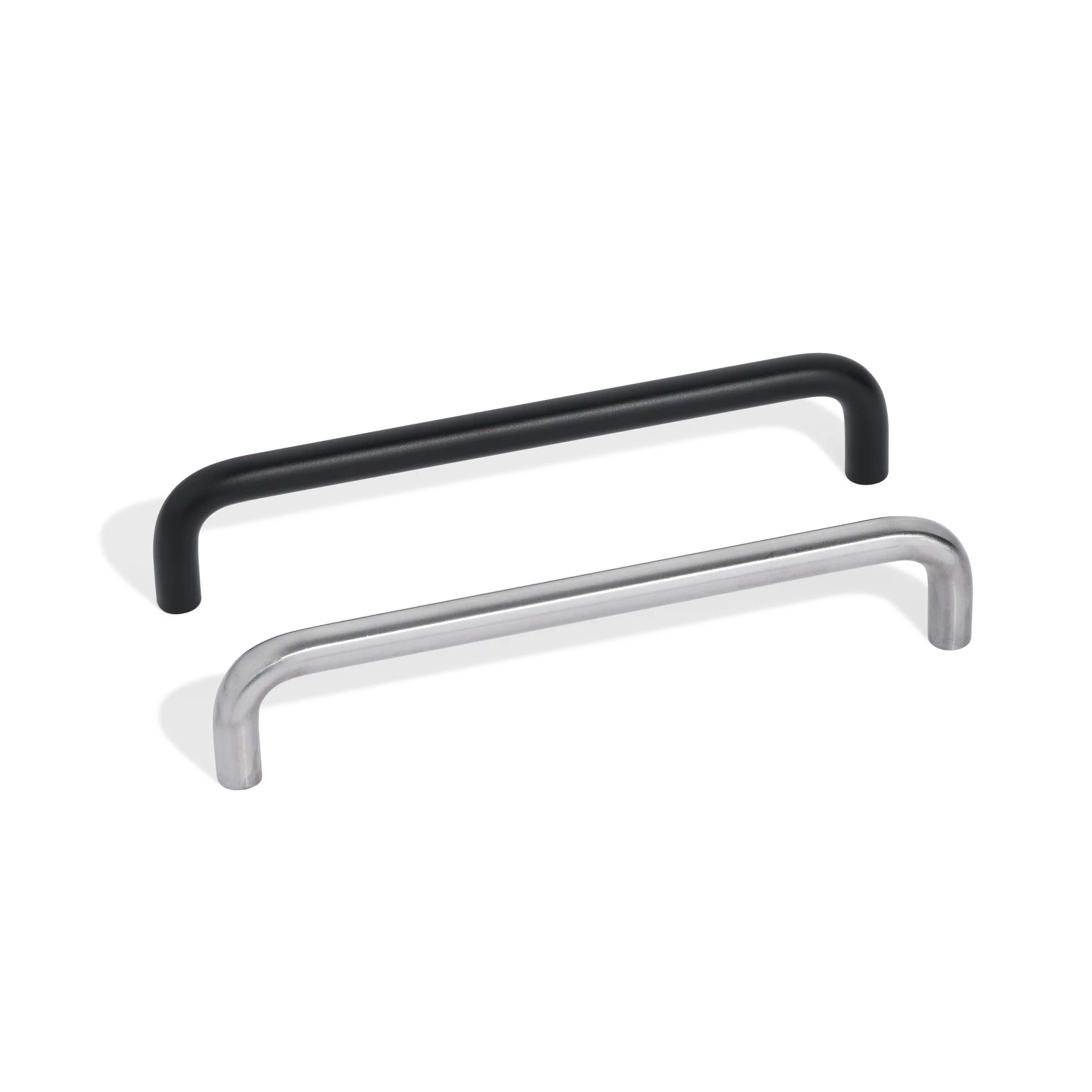Curve D Round Bar Cabinet Handle
