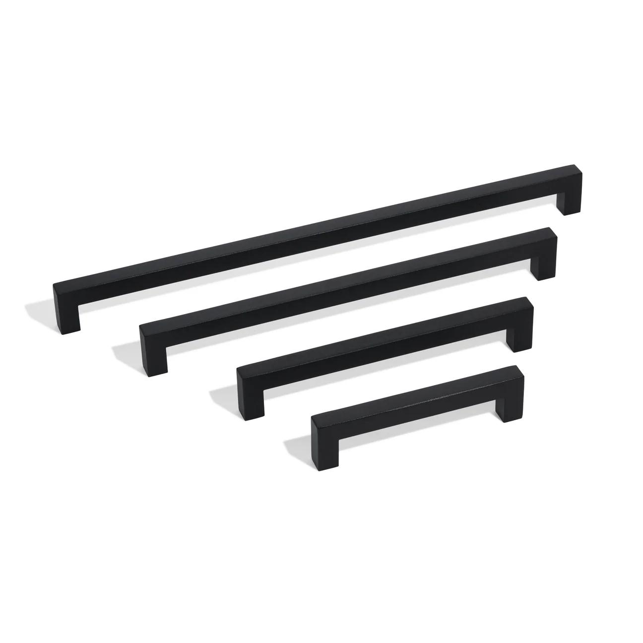 Square Bar Cabinet Handle - 14mm