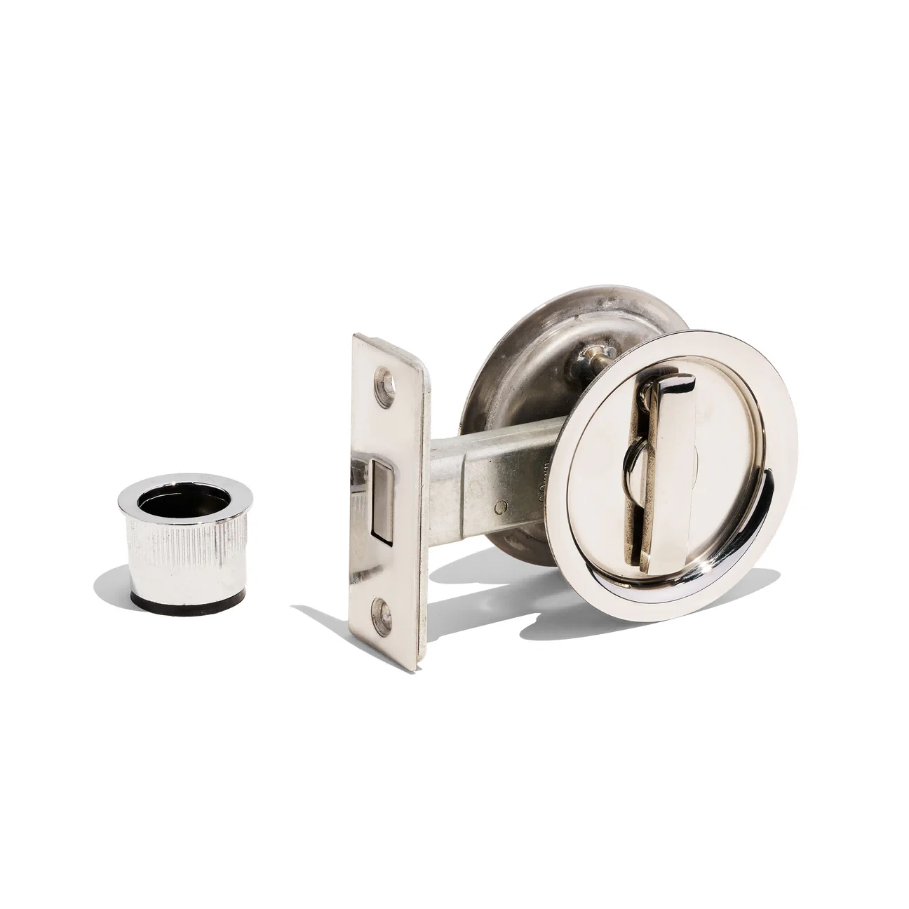DSPH-17 Round Cavity Sliding Door Privacy Lock Set