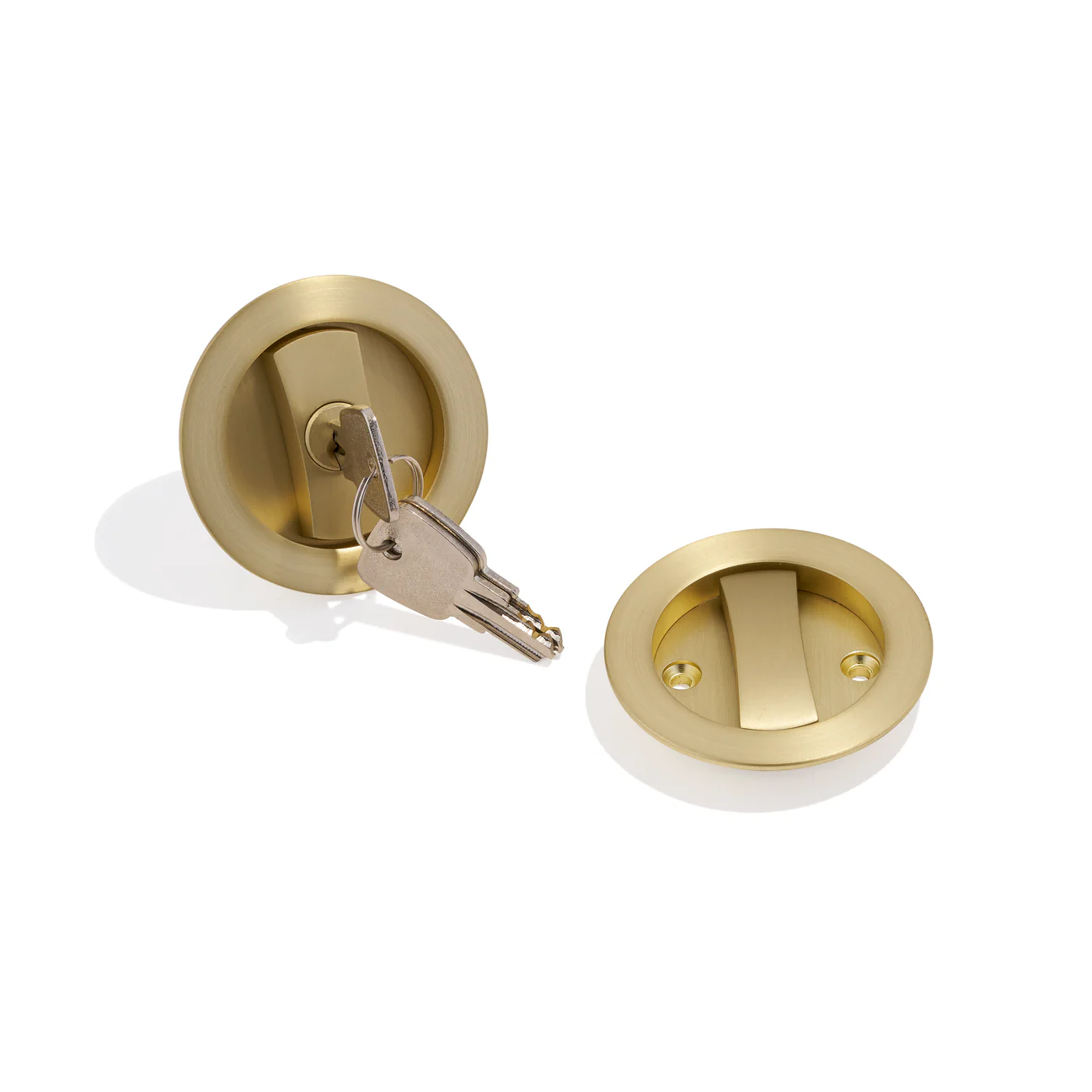 DSPH-16 Round Sliding Cavity Door Key Set