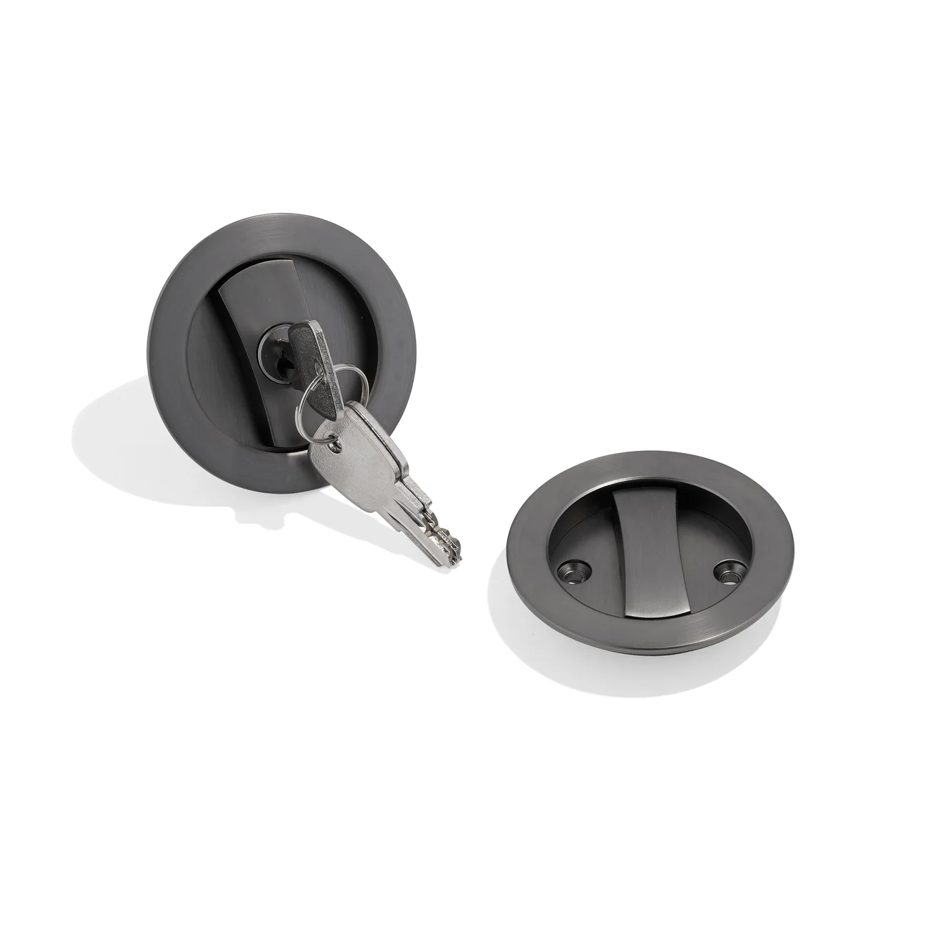 DSPH-16 Round Sliding Cavity Door Key Set