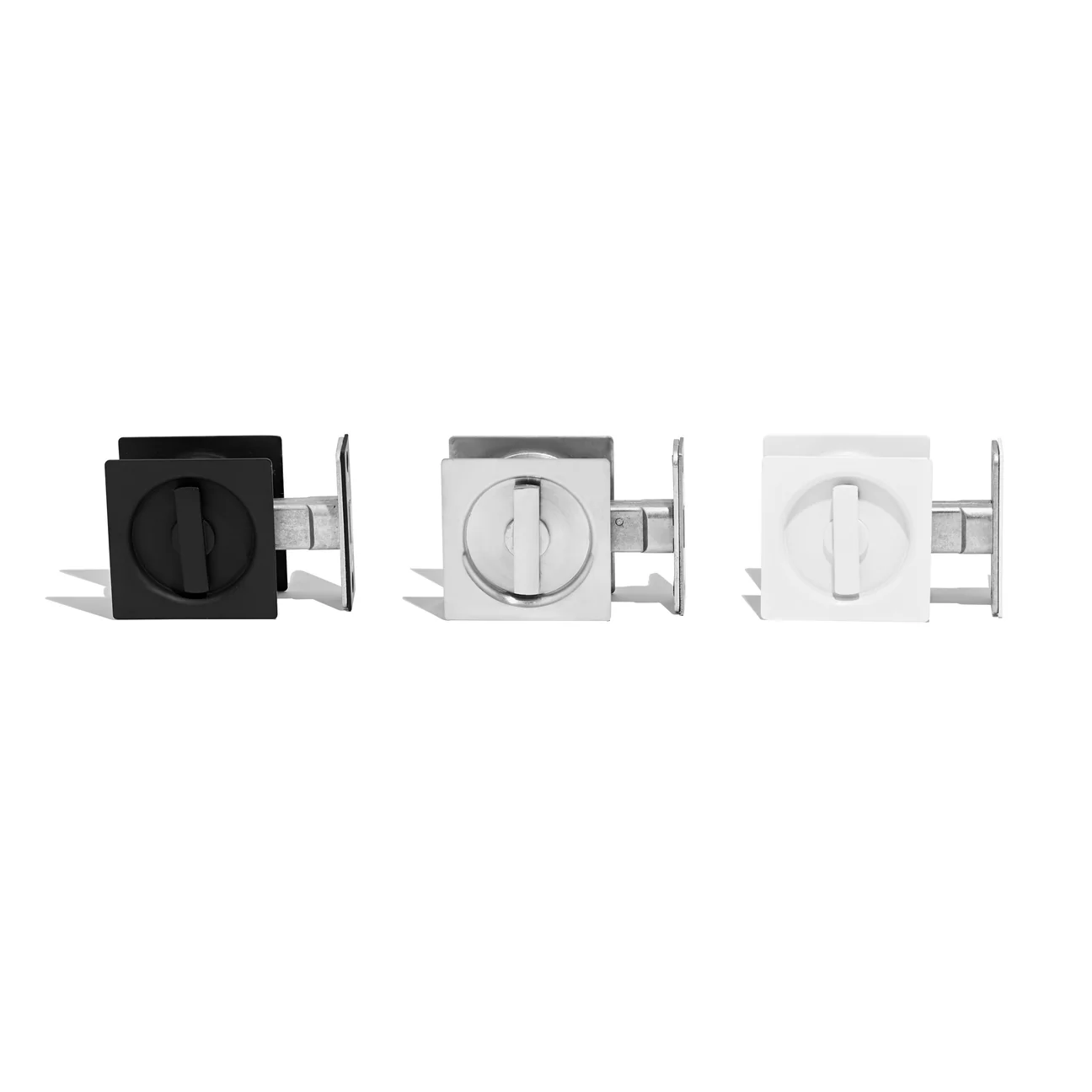 DSPH-15 Square Cavity Sliding Door Privacy Lock Set