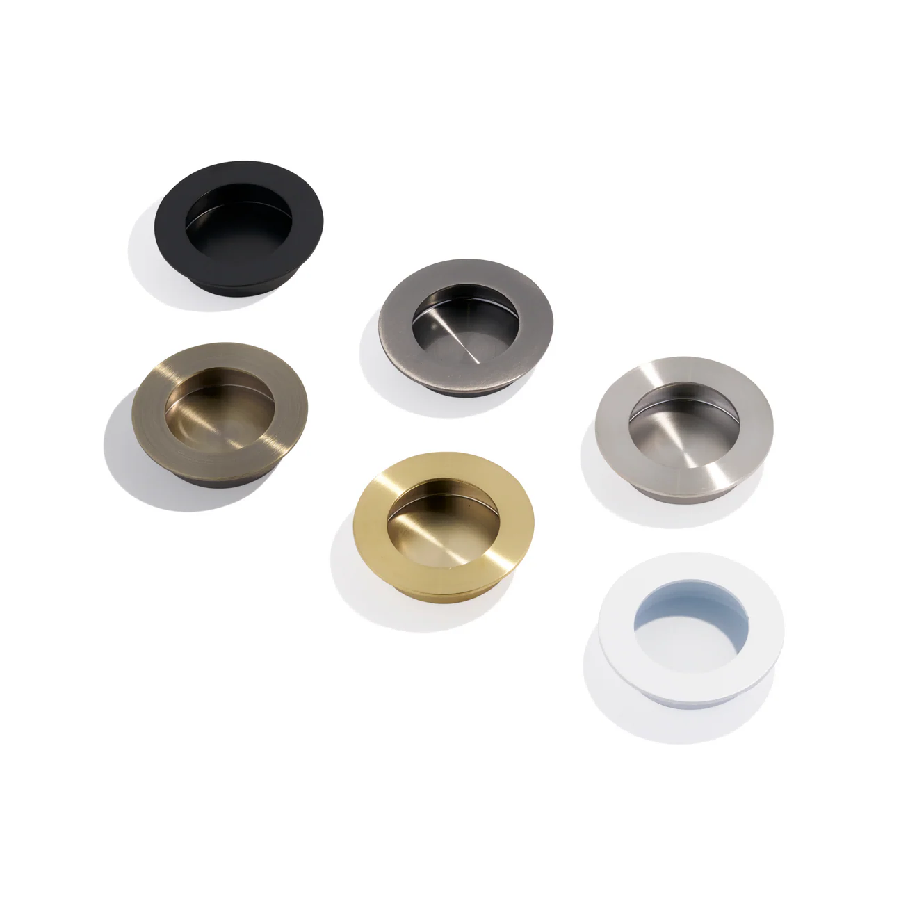 DSPH-10 Large Round Sliding Door Flush Pull