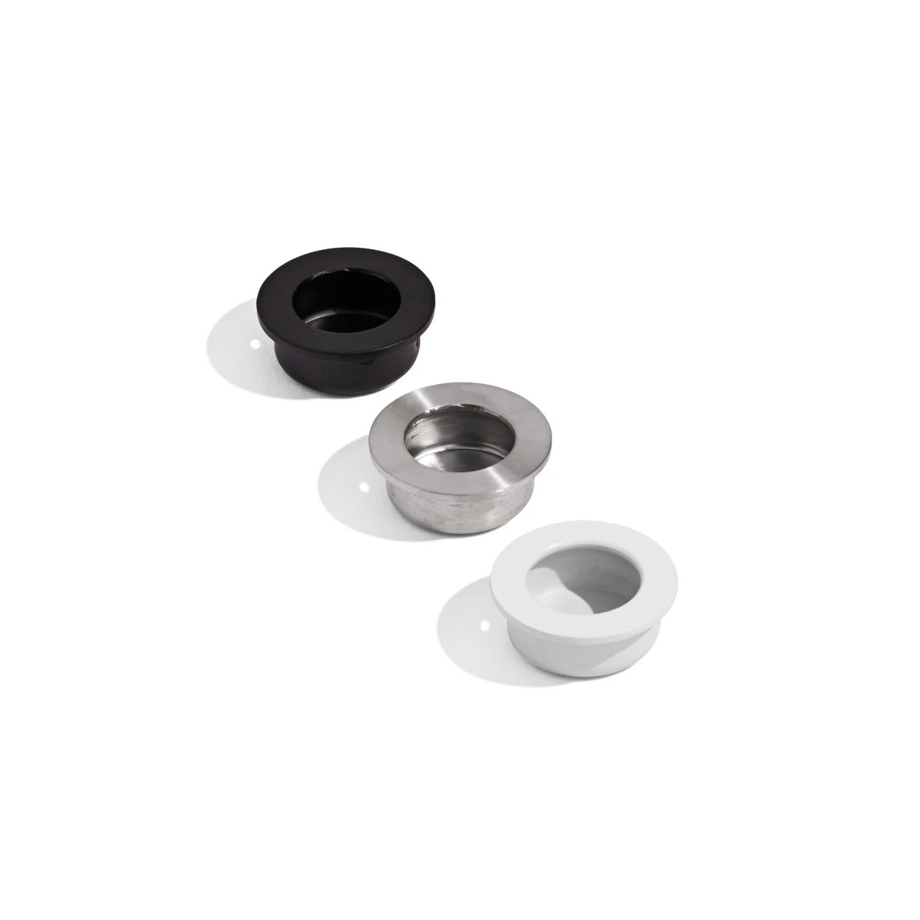 DSPH-08 Extra Small Round Sliding Door Flush Pull