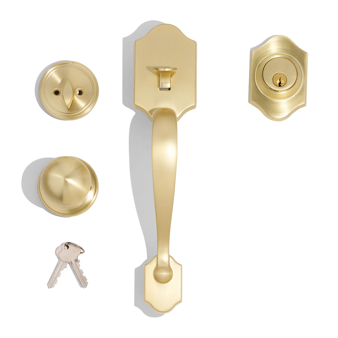 DSCE01 Single Cylinder Entrance Set - Round Knob