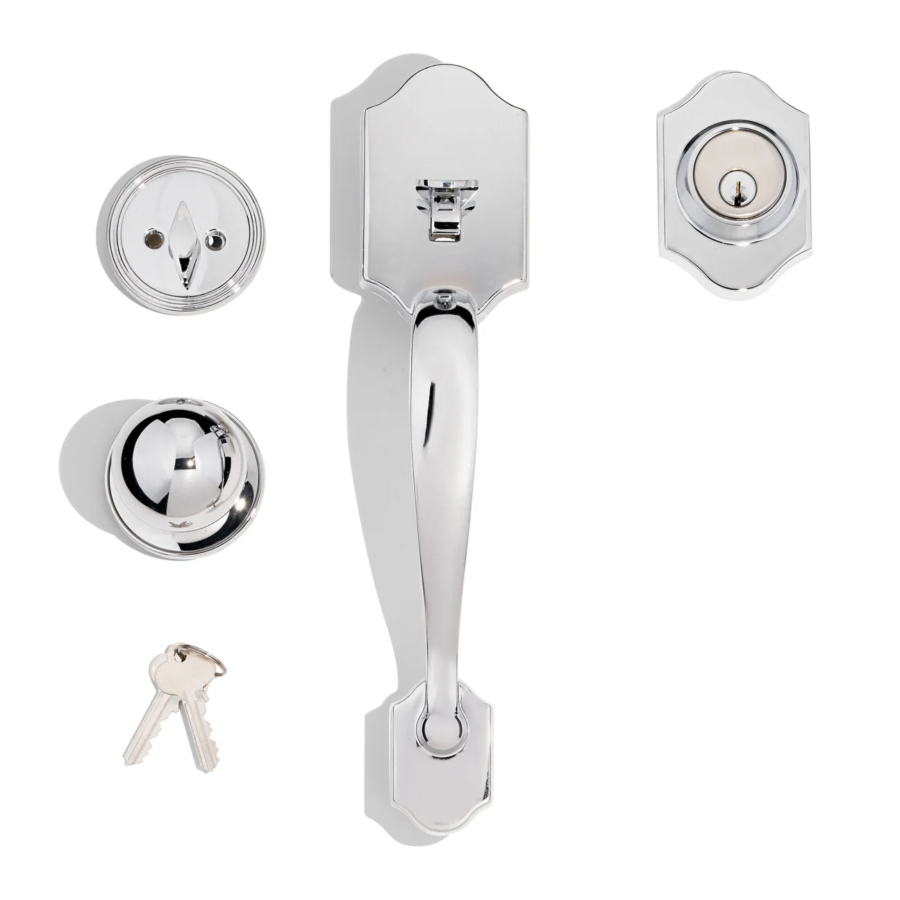 DSCE01 Single Cylinder Entrance Set - Round Knob