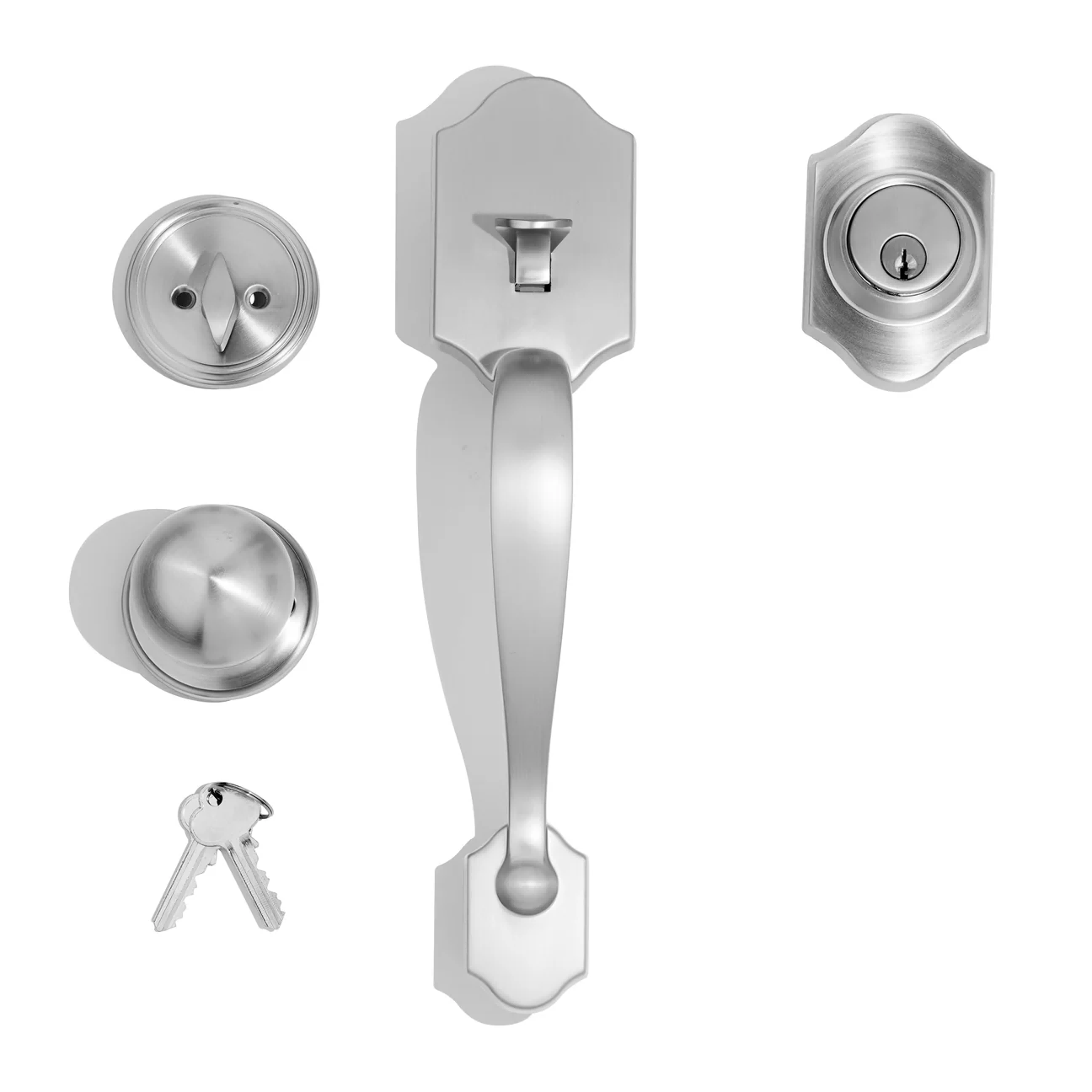 DSCE01 Single Cylinder Entrance Set - Round Knob