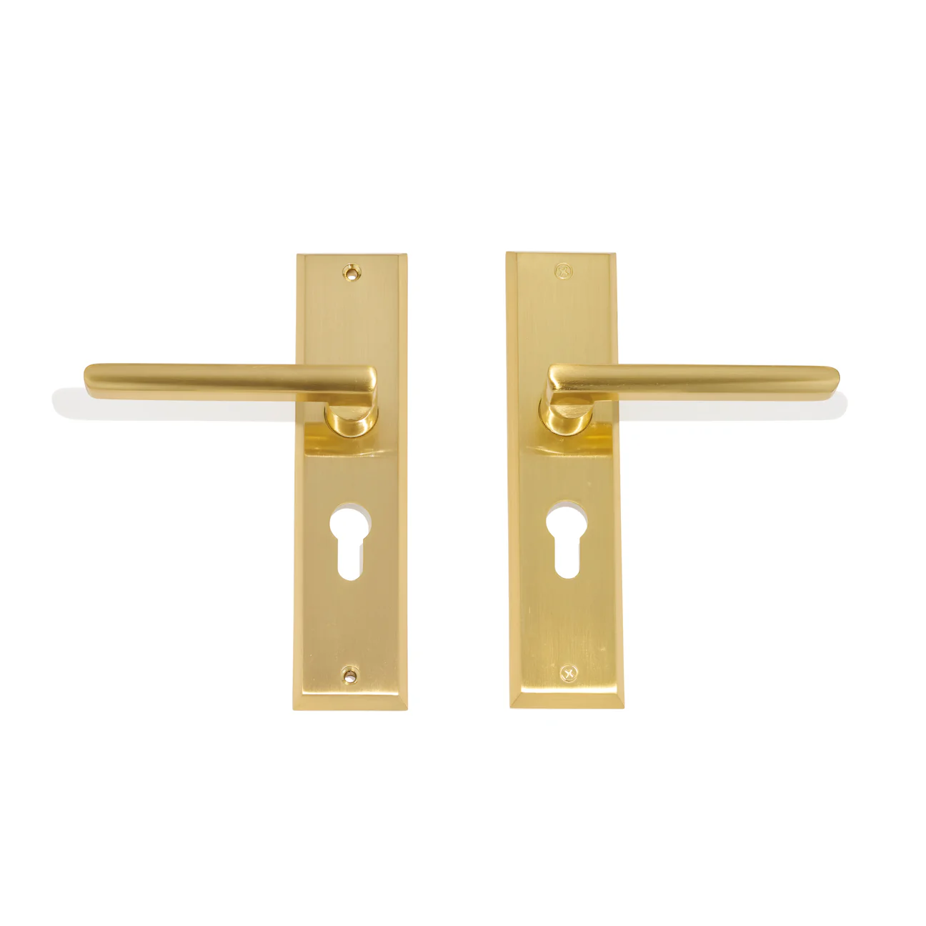 DSPLH-03 Euro Lock Cylinder Plate Lever Handle