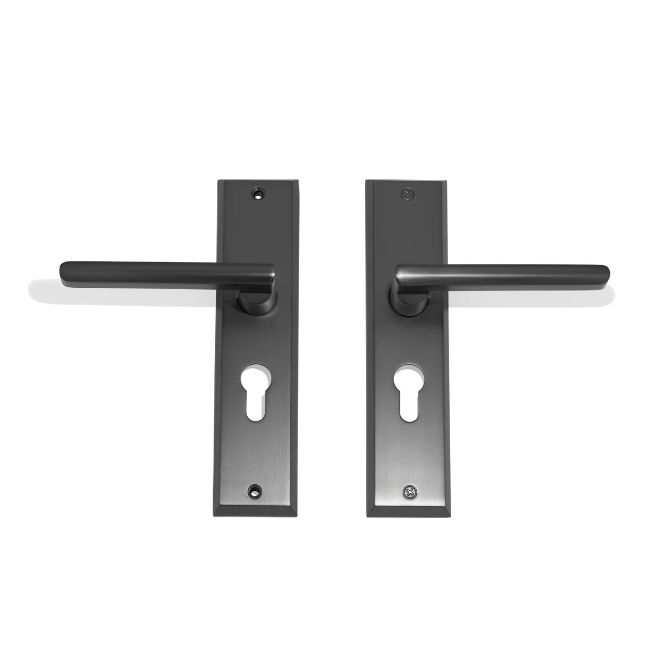 DSPLH-03 Euro Lock Cylinder Plate Lever Handle