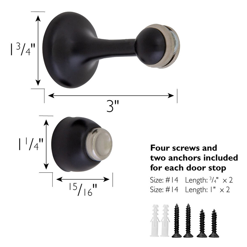 Stainless Steel Magnetic Door Stop